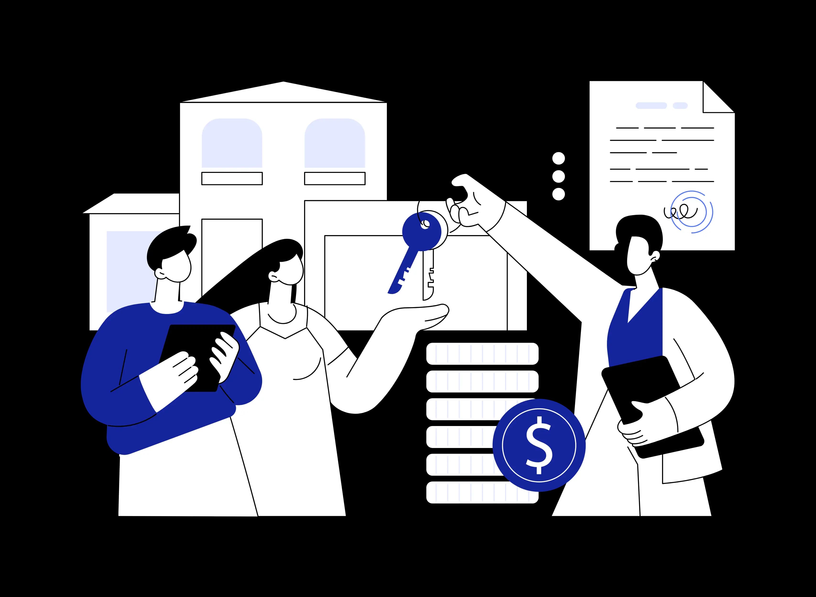 Ilustracao para imobiliarias